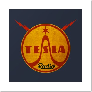 Tesla Vintage Radio Posters and Art